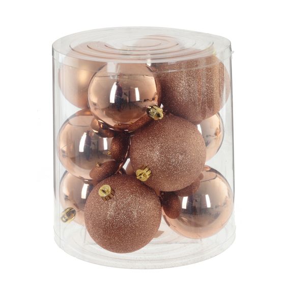 Набор из 12шт Украшение новогоднее "Шар", D8см, L20 W20 H21 см