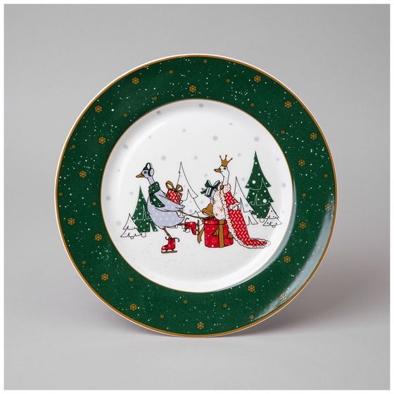 ТАРЕЛКА ОБЕДЕННАЯ LEFARD &quot;FAMILY CHRISTMAS&quot; 25 СМ
