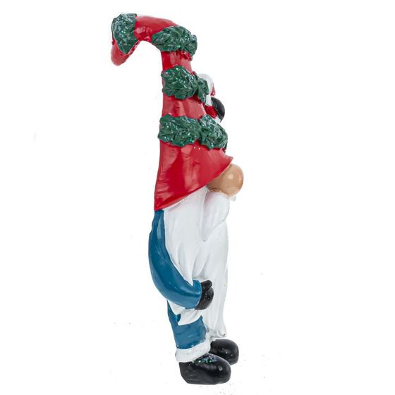 Фигурка декоративная &quot;Ангел/Дед Мороз/Снеговик/Гном&quot;, L5 W3,5 H10,5 см, 4в.