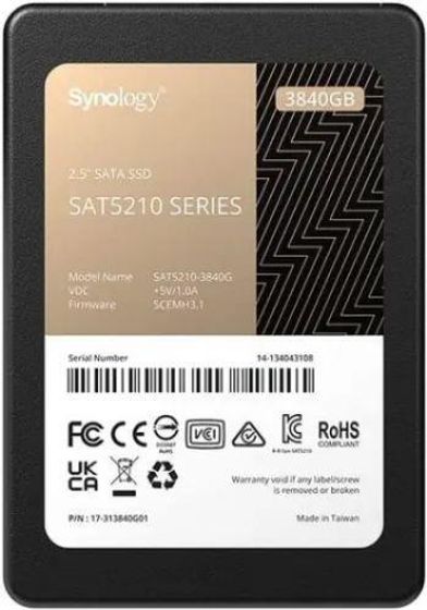 Накопитель SSD 3.84Tb Synology SATA-III 6Gb/S SAT5210-3840G