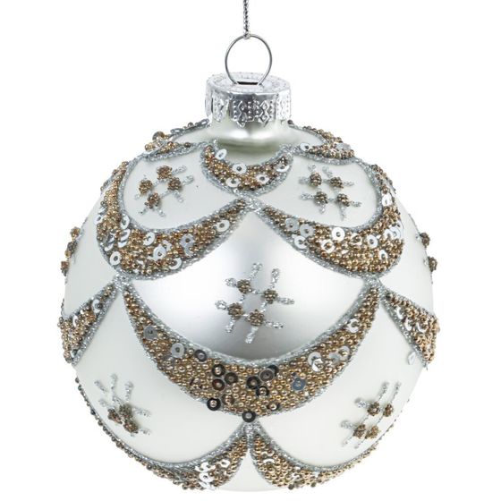 Набор из 12шт Украшение новогоднее &quot;Шар&quot;, D 8 см, L35 W25 H9 см