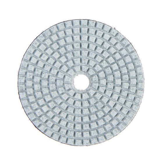 Алмазный гибкий шлифовальный круг ТУНДРА &quot;Черепашка&quot;, для мокрой шлифовки, 100 мм, № 50