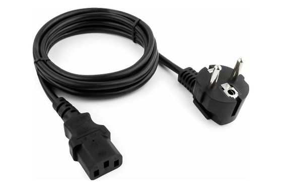 Кабель питания Cablexpert Schuko-C13 1,8м черный (PC-186-VDE)