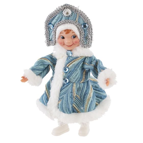 Игрушка набивная &quot;Снегурочка&quot;, L13 W5 H20 см, 2в.