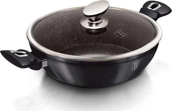 Гранитный горшок Berlinger Haus 32 см Berlingerhaus Bh-6899 Carbon Pro!