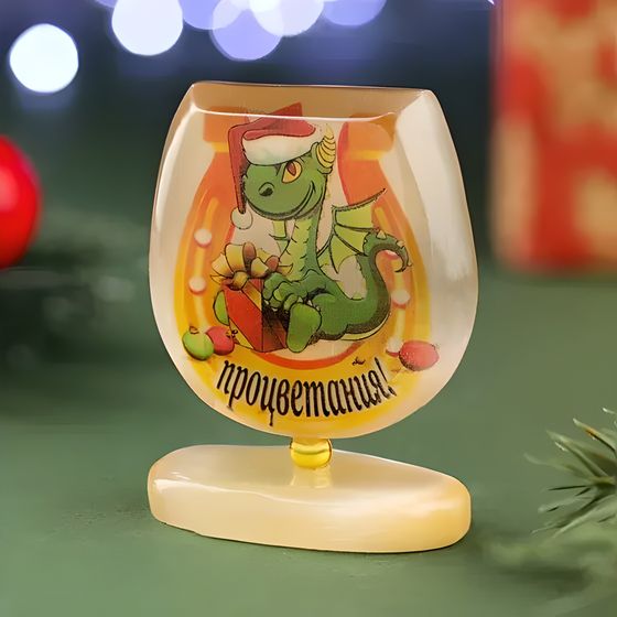 !09 Сувенир &quot;Процветания&quot;, на подставке, селенит