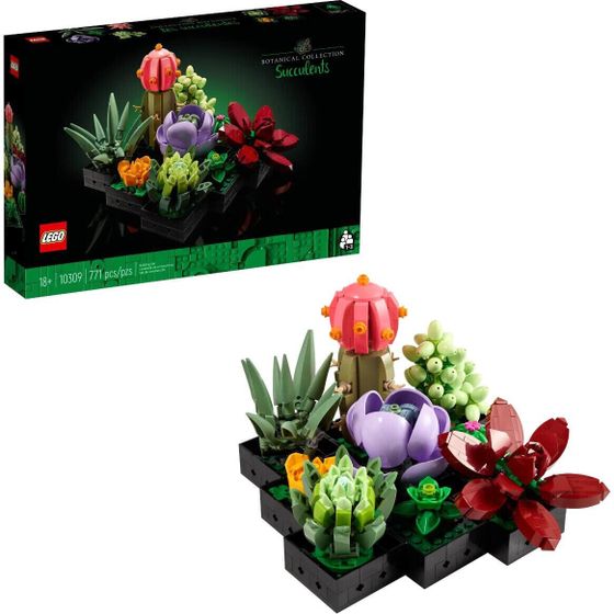 Конструкторы LEGO Succulents 10309