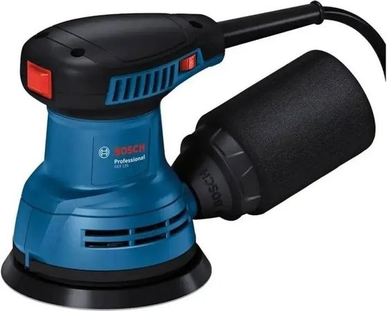 Эксцентриковая шлифмашина Bosch GEX 125 290Вт d=125мм (06013A8020)