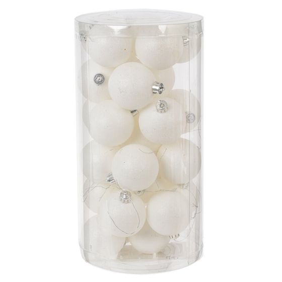 Набор из 30шт Украшение новогоднее "Шар", D5 см, L16 W16 H27 см