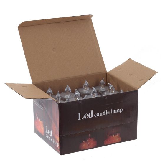 Изделие декоративное &quot;Свеча&quot; (подсветка, 3xLR54) L5 W5 H12,5 см