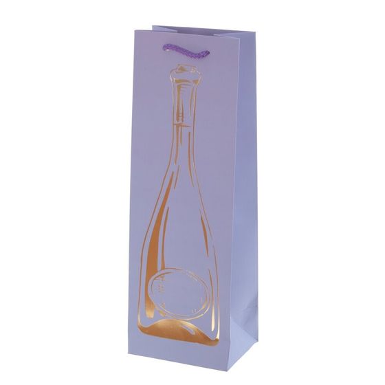 Пакет подарочный (бумага 210г/м2, блок микс 12шт), L12 W9 H35 см, 4в.