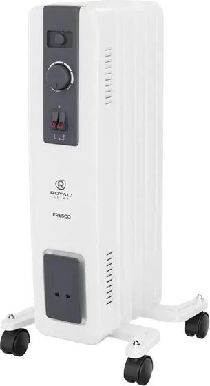 Обогреватель масляный Royal Clima ROR-FR7-1500M 1500Вт белый/черный
