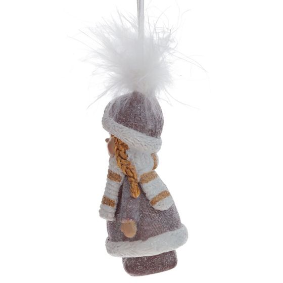 Изделие декоративное подвесное &quot;Девочка&quot;, L4,5 W3,5 H8 см, 2в.