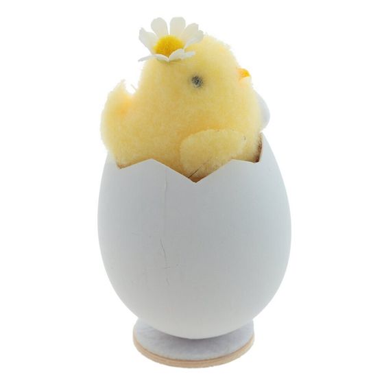 Фигурка декоративная &quot;Цыпленок&quot; (блок 6 шт), L6 W6 H10,5 см, 3в.