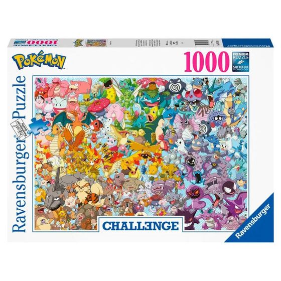 RAVENSBURGER Pokemon Challenge Puzzle 1000 pieces