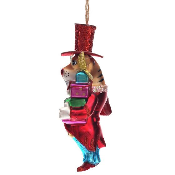 Украшение новогоднее "Тигр", L8 W4 H16 см