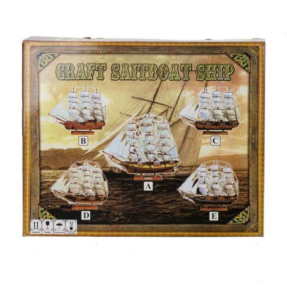 Изделие декоративное &quot;Корабль&quot;, L66 W11 H49 см