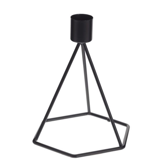 Подсвечник, L13 W13 H16 см