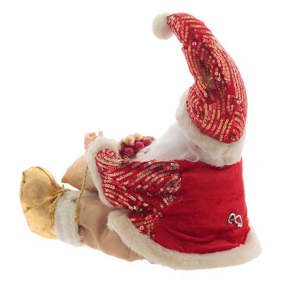 Дед Мороз (муз ,  движ), L18 W18 H46 см