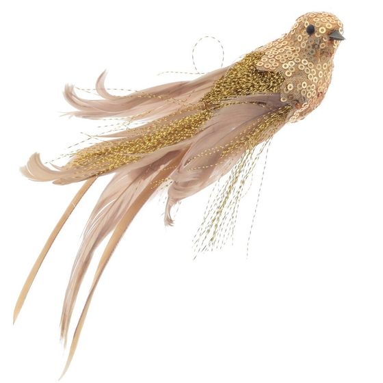 Фигурка декоративная &quot;Птичка&quot;, L21 W4 H4,5 см, 3в.