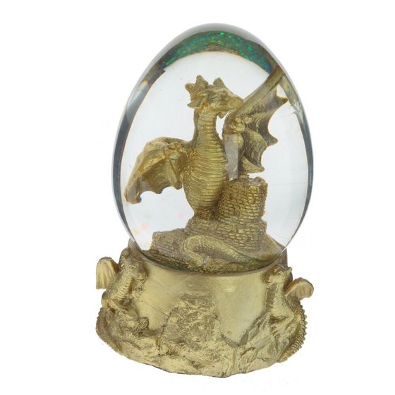 Фигурка декоративная в стекл.шаре &quot;Дракон&quot;, D 7 см, L7 W6 H10 см, 2в.