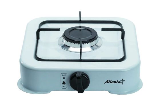Плитка газовая Atlanta ATH-1802 белый (настольная)