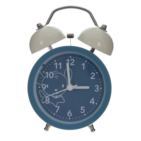 Будильник, L8,5 W4 H13 см, (подсветка, 1xАА не прилаг.), 4в.