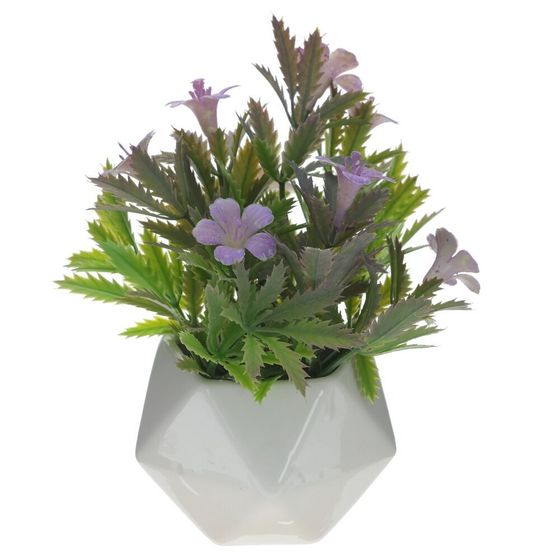 Цветочная композиция, L10 W10 H17 см, 4в.