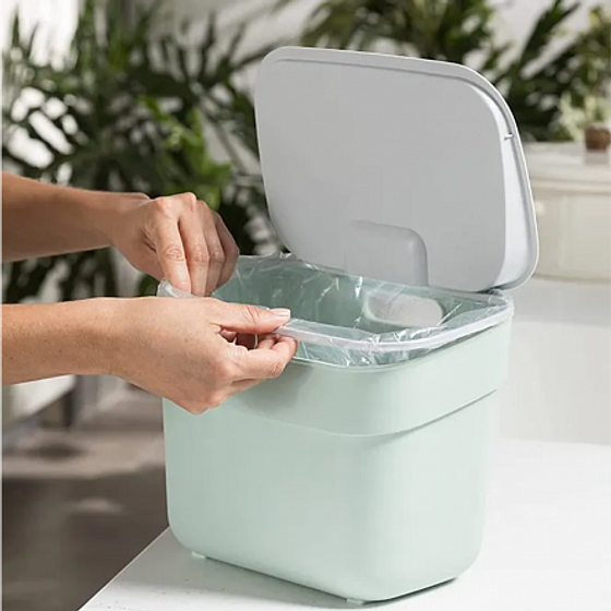 Контейнер для мусора READY TO COLLECT синий/светло-серый 5л