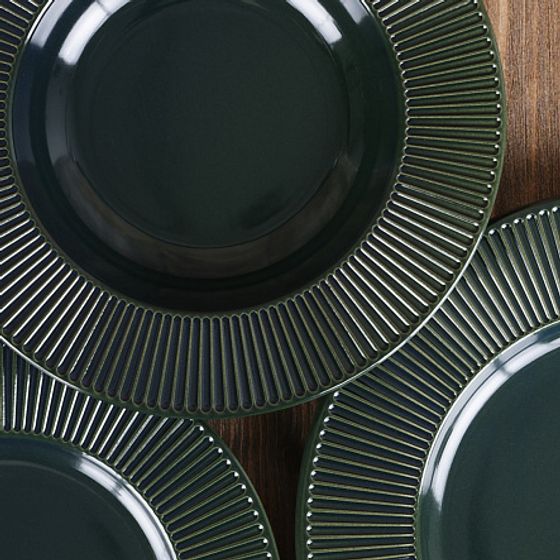 Тарелка десертная EMERALD GREEN 22см