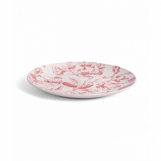 Тарелка десертная BOTANICA бордо 19см