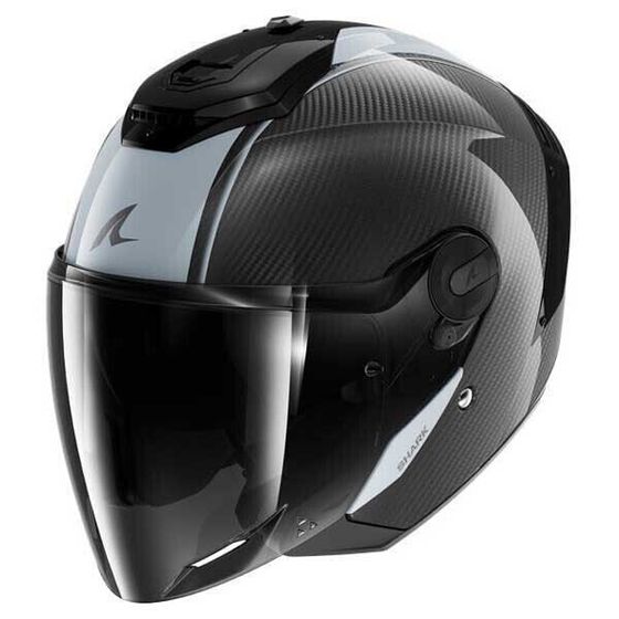 SHARK RS Jet Carbon Blank open face helmet