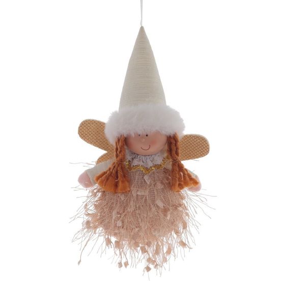Игрушка набивная подвесная &quot;Фея&quot;, L10 W4 H15 см, 2в.