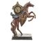 Фигурка декоративная &quot;Лошадь&quot; с часами  D8см, (AAx1 н/п), L31,5 W14 H45,5 см