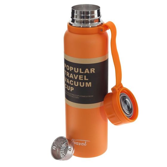 Термос, 850 мл, L7,5 W7,5 H27 см, дизайн микс