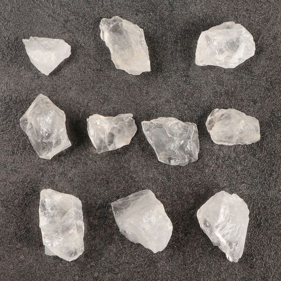 Набор для творчества &quot;Кварц прозрачный&quot;, кристаллы, фракция 2-3 см, 100 г
