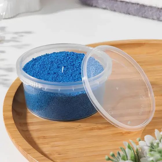 !Свеча насыпная, 2 штуки 100 г, синяя