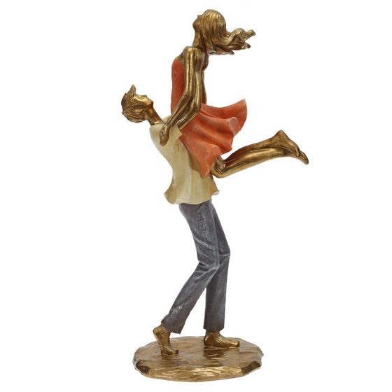 Фигурка декоративная &quot;Влюбленная пара&quot;, L15 W9,5 H29,5 см