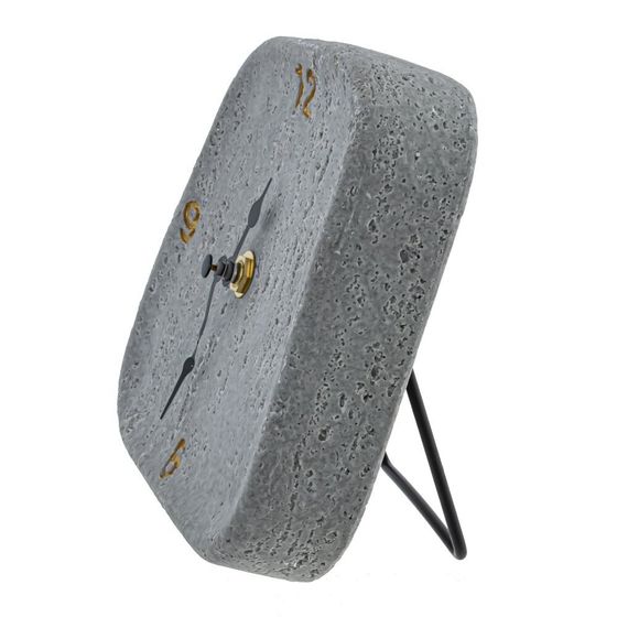 Часы настольные декоративные, Д14,5 Ш4 В15,5 см, (1xАА не прилаг.)