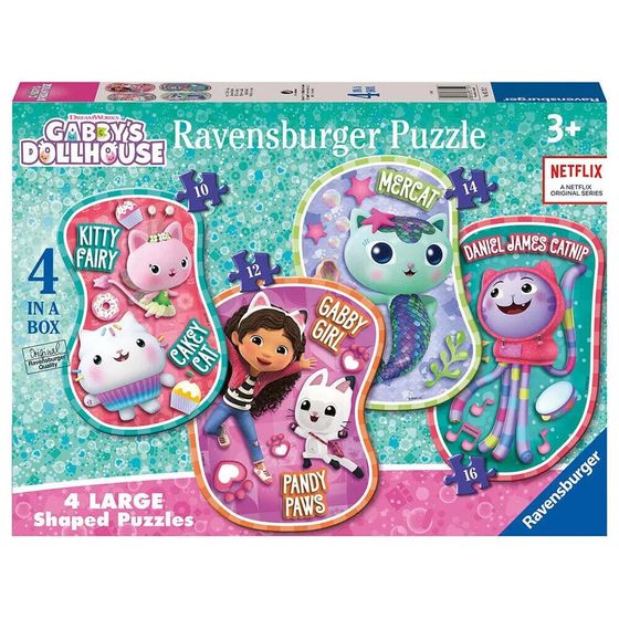 RAVENSBURGER 4 Shapes Gabby´S House Puzzle