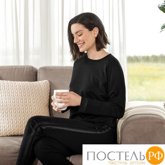 Togas РЕНЕ чер Женский дом костюм S(44), 46% sensotex®/46% хлопок/8% эластан