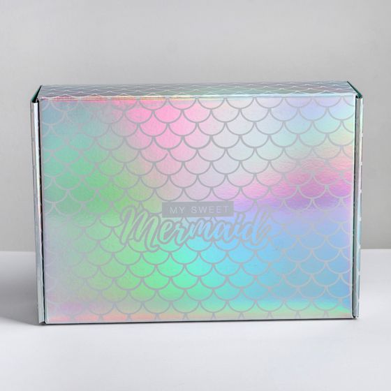 !09 Складная коробка My sweet Mermaid, 30,5 × 22 × 9,5 см