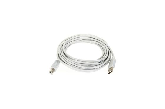 Кабель Telecom USB 2.0 A(m) - B(m) 5м белый (TC6900-5.0M)