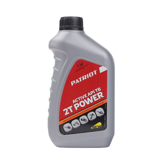 Масло 2-х тактное минеральное Patriot Power Active TB 0.95л (850030597)