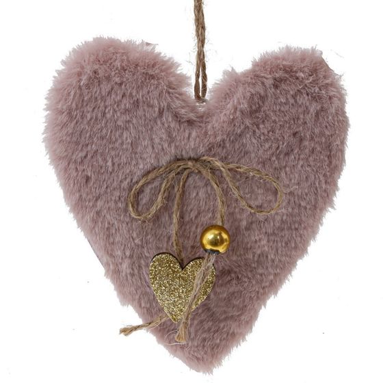 Изделие декоративное подвесное &quot;Сердце/Ёлка/Звезда&quot;, L9 W1 H11 см, 3в.