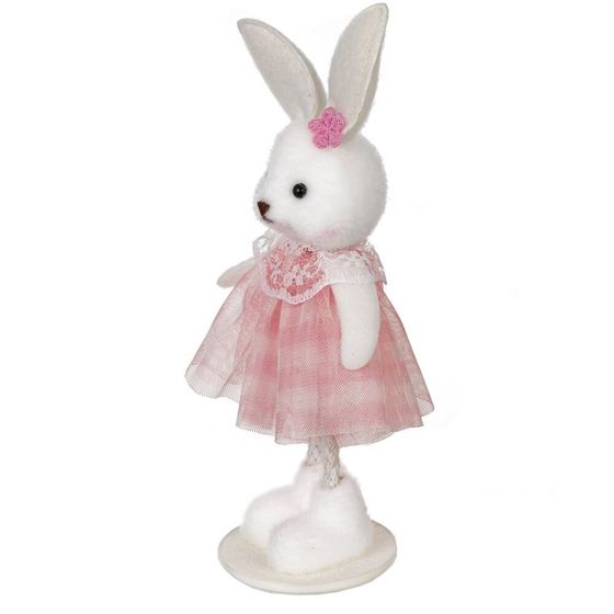 Фигурка декоративная &quot;Зайка&quot; (блок 6шт), L5 W5 H15 см, 2в.