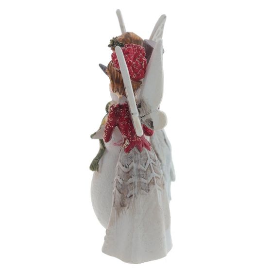 Фигурка декоративная &quot;Феи и снеговик&quot;, L9 W4 H10 см