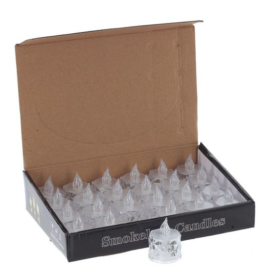 Изделие декоративное &quot;Свеча&quot; (подсветка, 3xLR54) L3,5 W3,5 H5 см