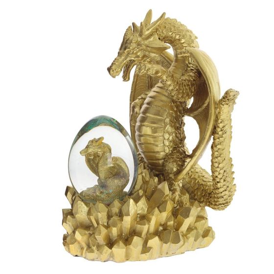 Фигурка декоративная в стекл.шаре &quot;Дракон&quot;, D 7 см, L15,5 W16 H22 см, 2в.