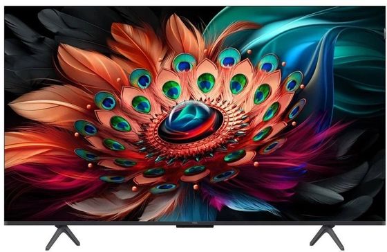 Телевизор QLED 50&quot; TCL 50С655 черный 4K SmartTV GoogleTV безрамочный